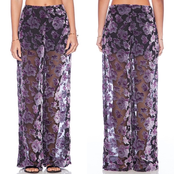 Lovers + Friends Pants - Jhene Aiko For Lovers + Friends Maxene Flares